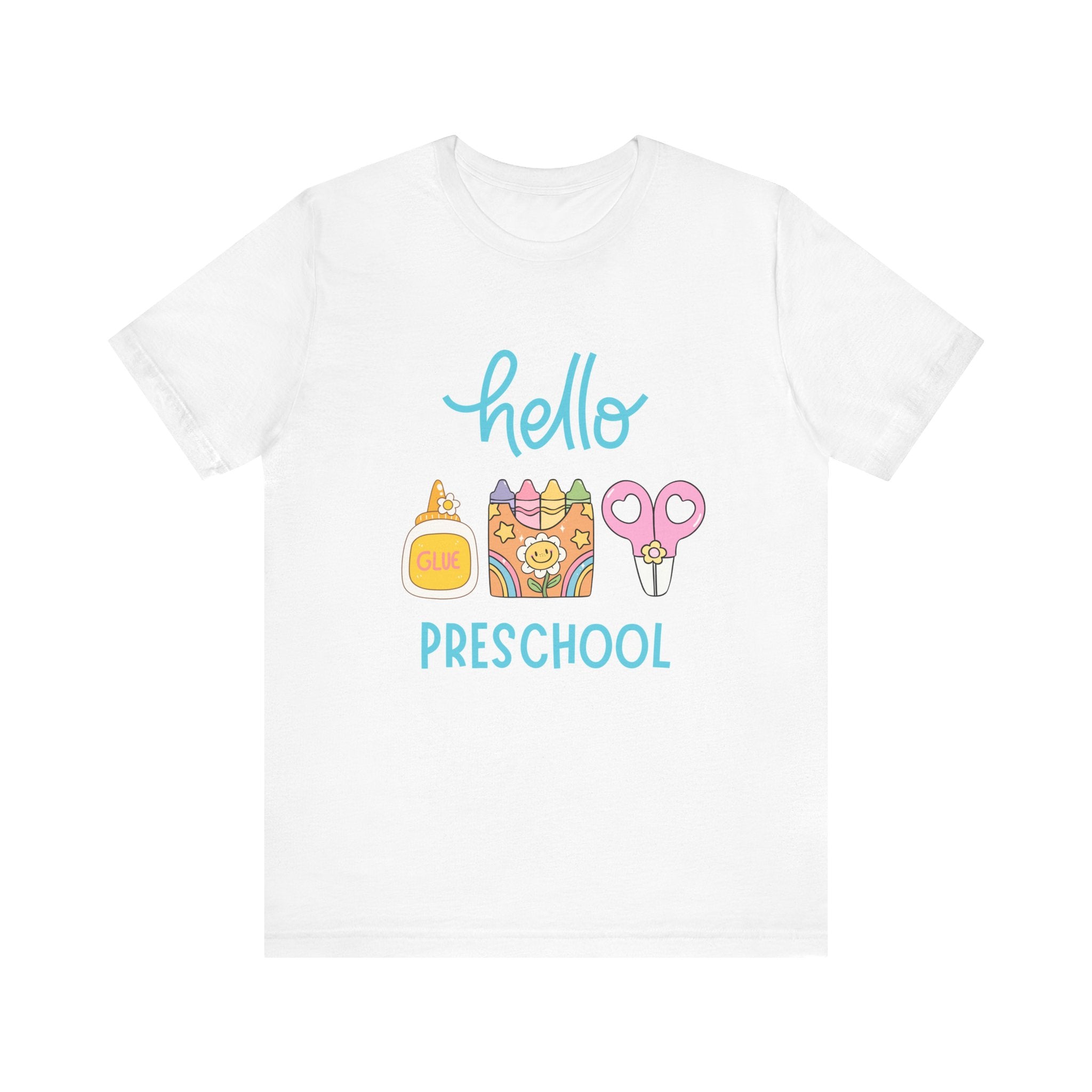 Hello Preschool Teacher Tee