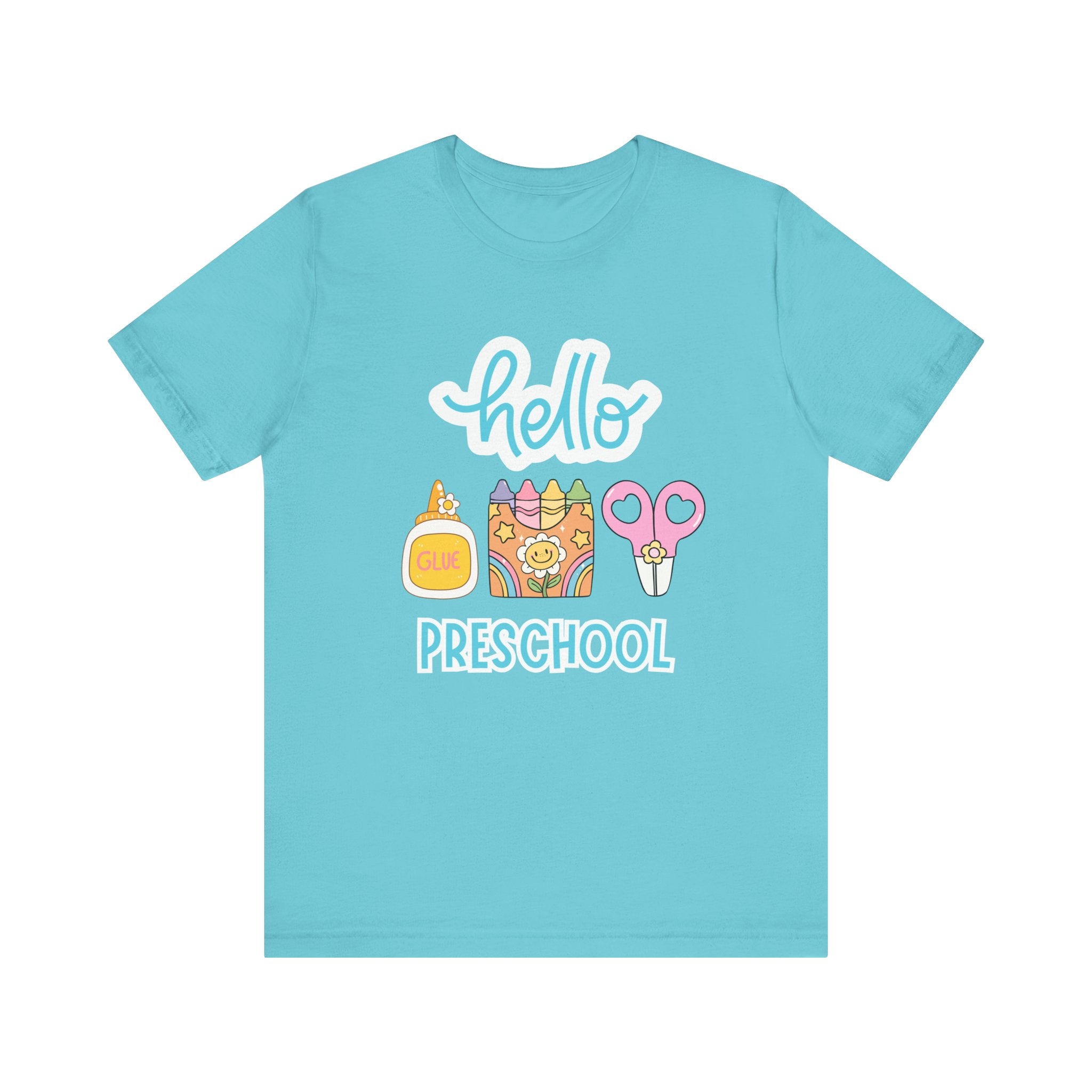Hello Preschool Teacher Tee