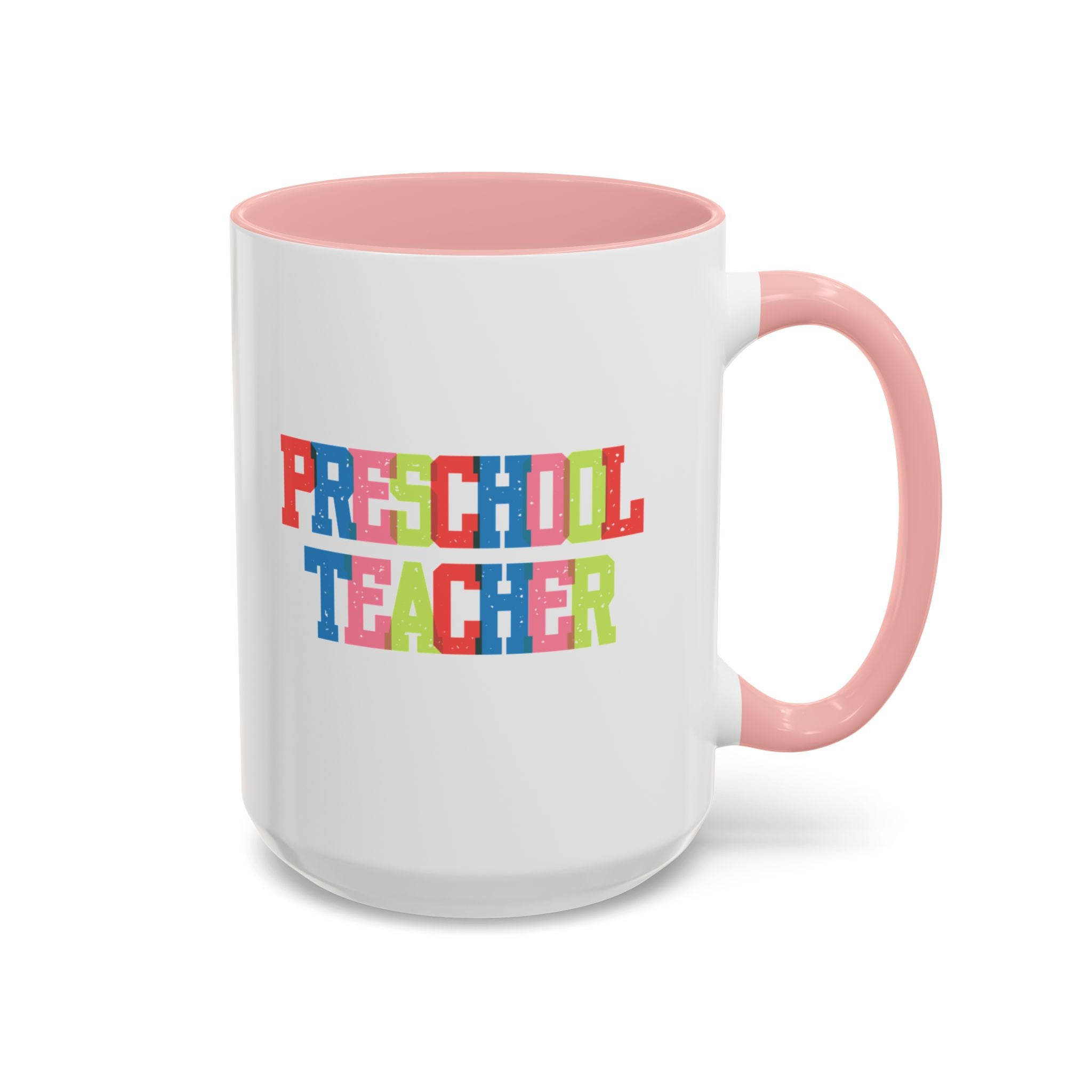 Colorful Preschool Teacher Coffee Mug