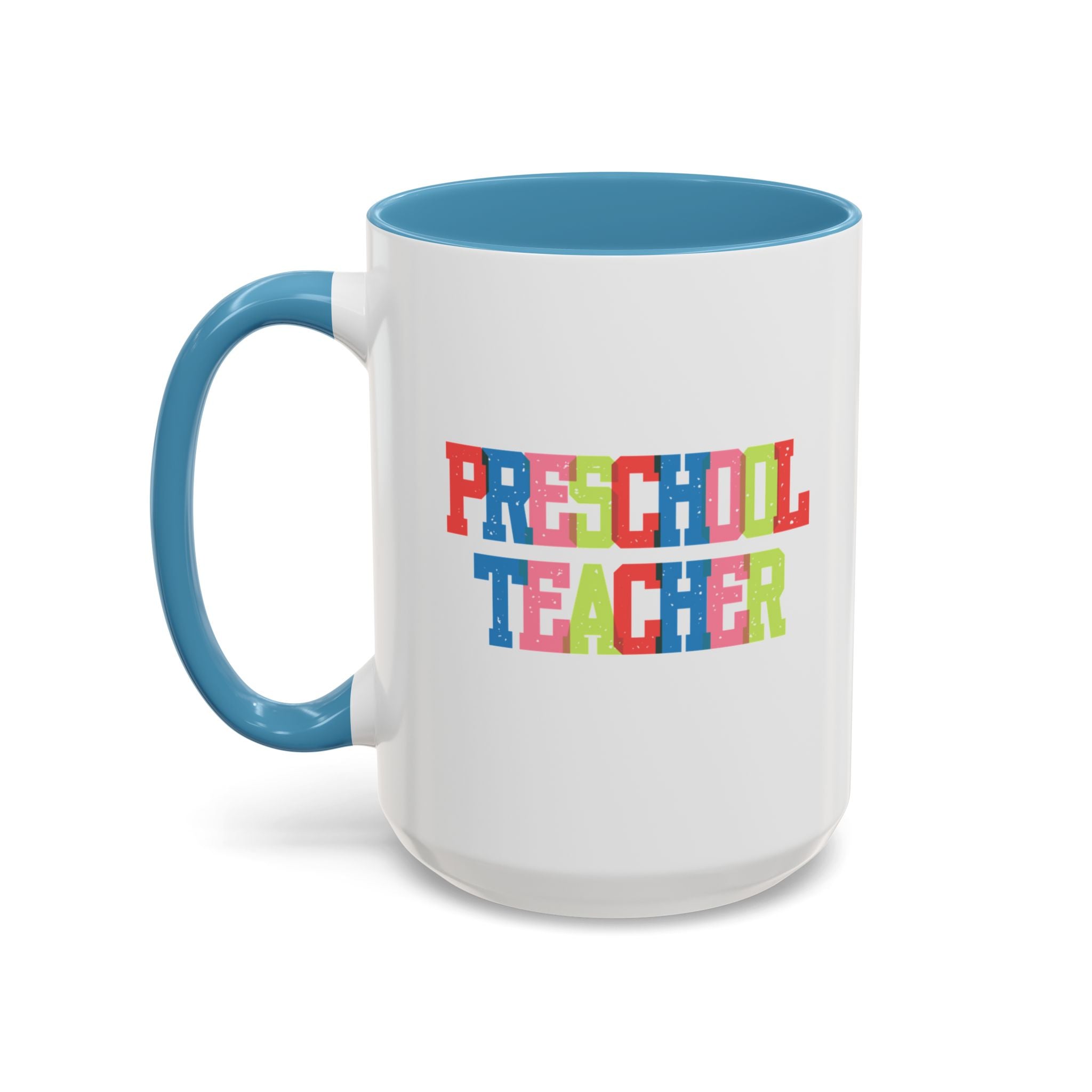 Colorful Preschool Teacher Coffee Mug