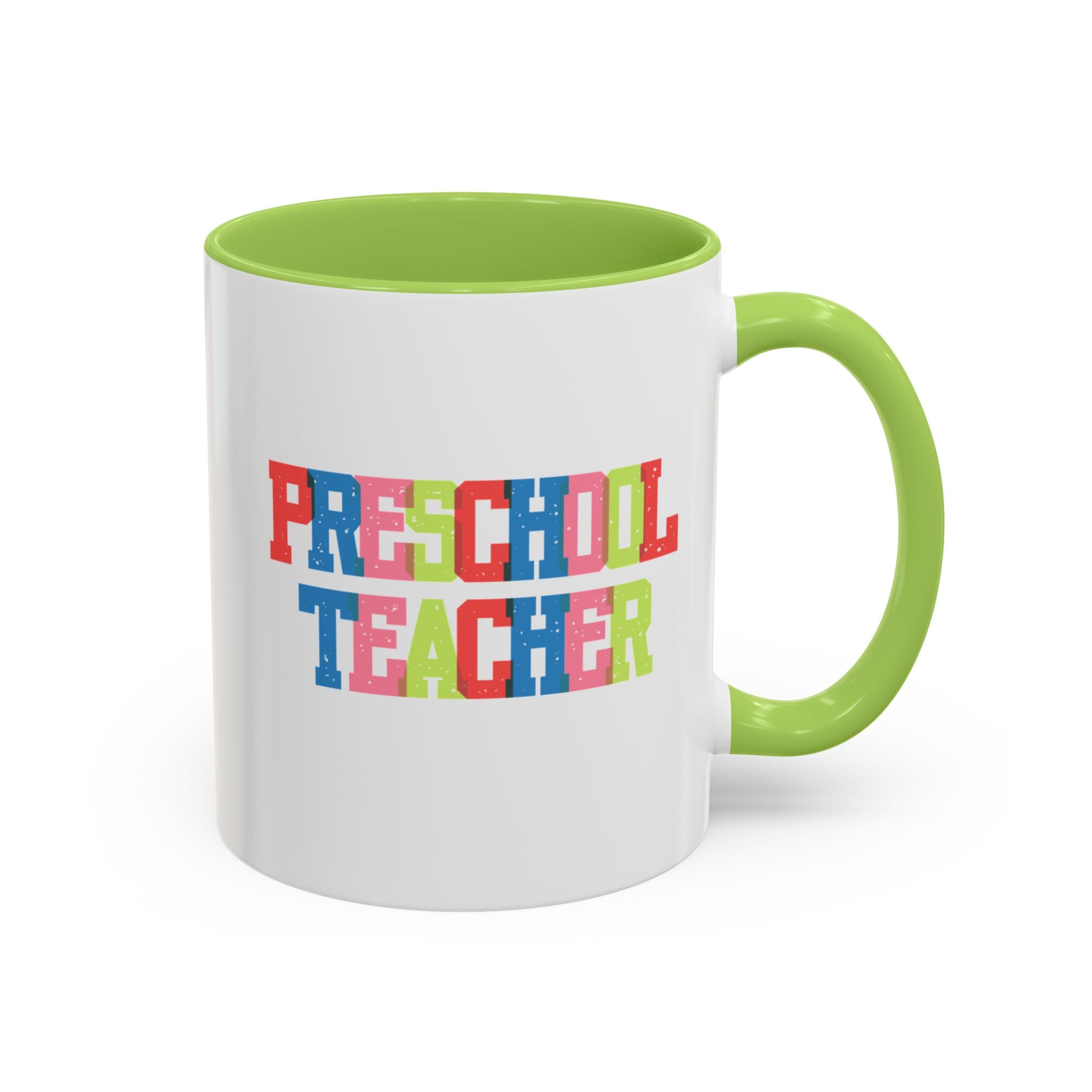 Colorful Preschool Teacher Coffee Mug