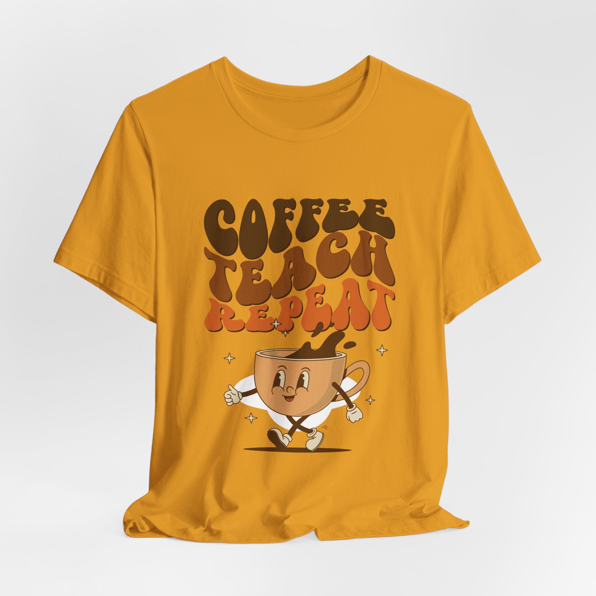 Coffee Teach Repeat T-shirt
