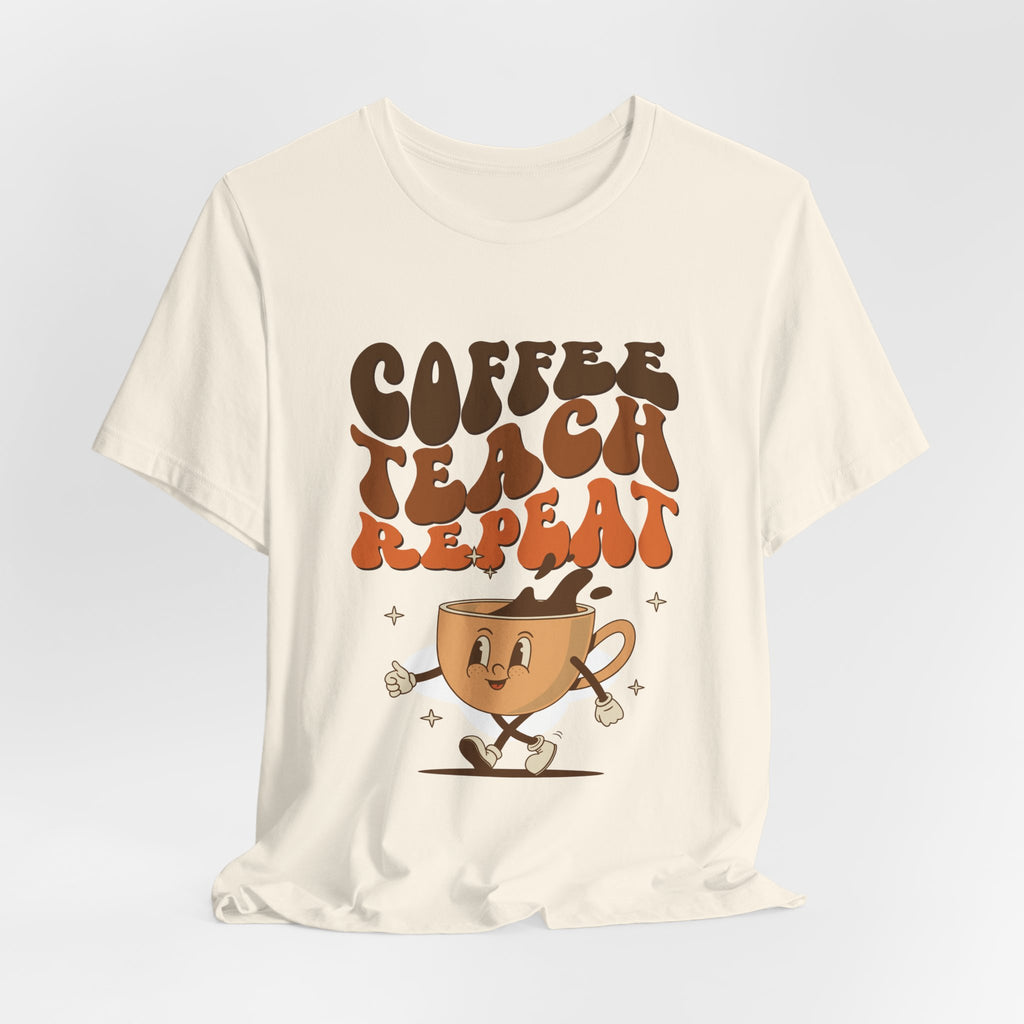 Coffee Teach Repeat T-shirt