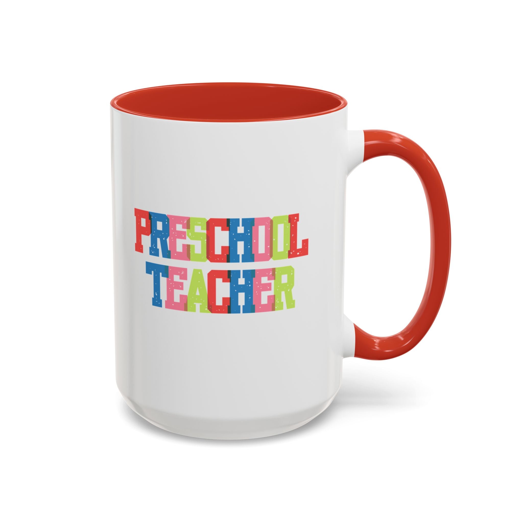 Colorful Preschool Teacher Coffee Mug