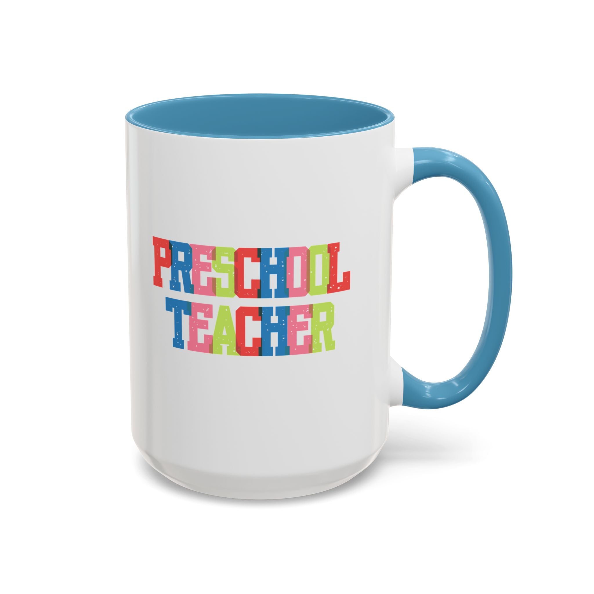 Colorful Preschool Teacher Coffee Mug