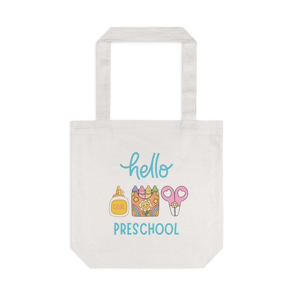 Hello Preschool Tote Bag