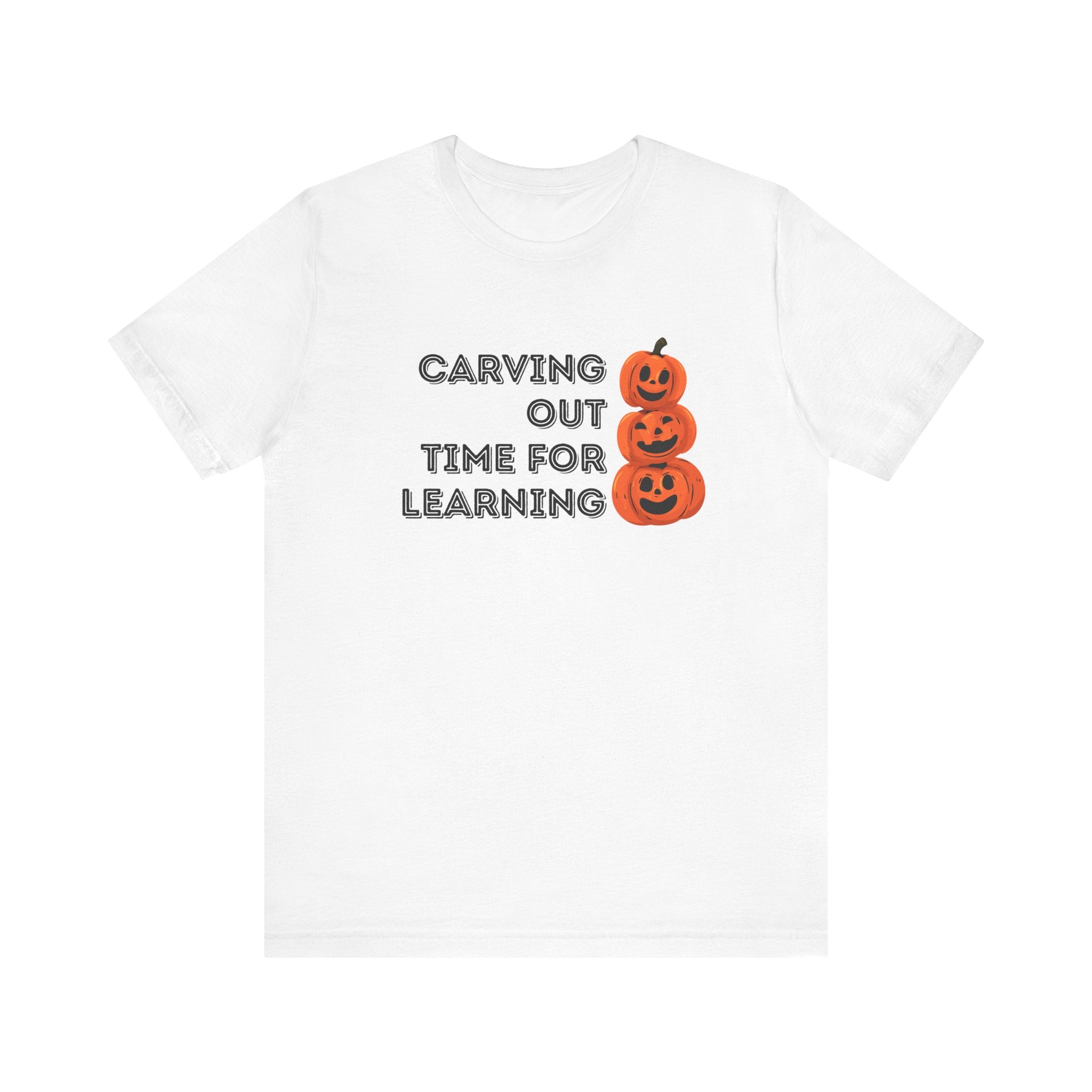 Halloween Learning Tee - Carving Out Time for Learning