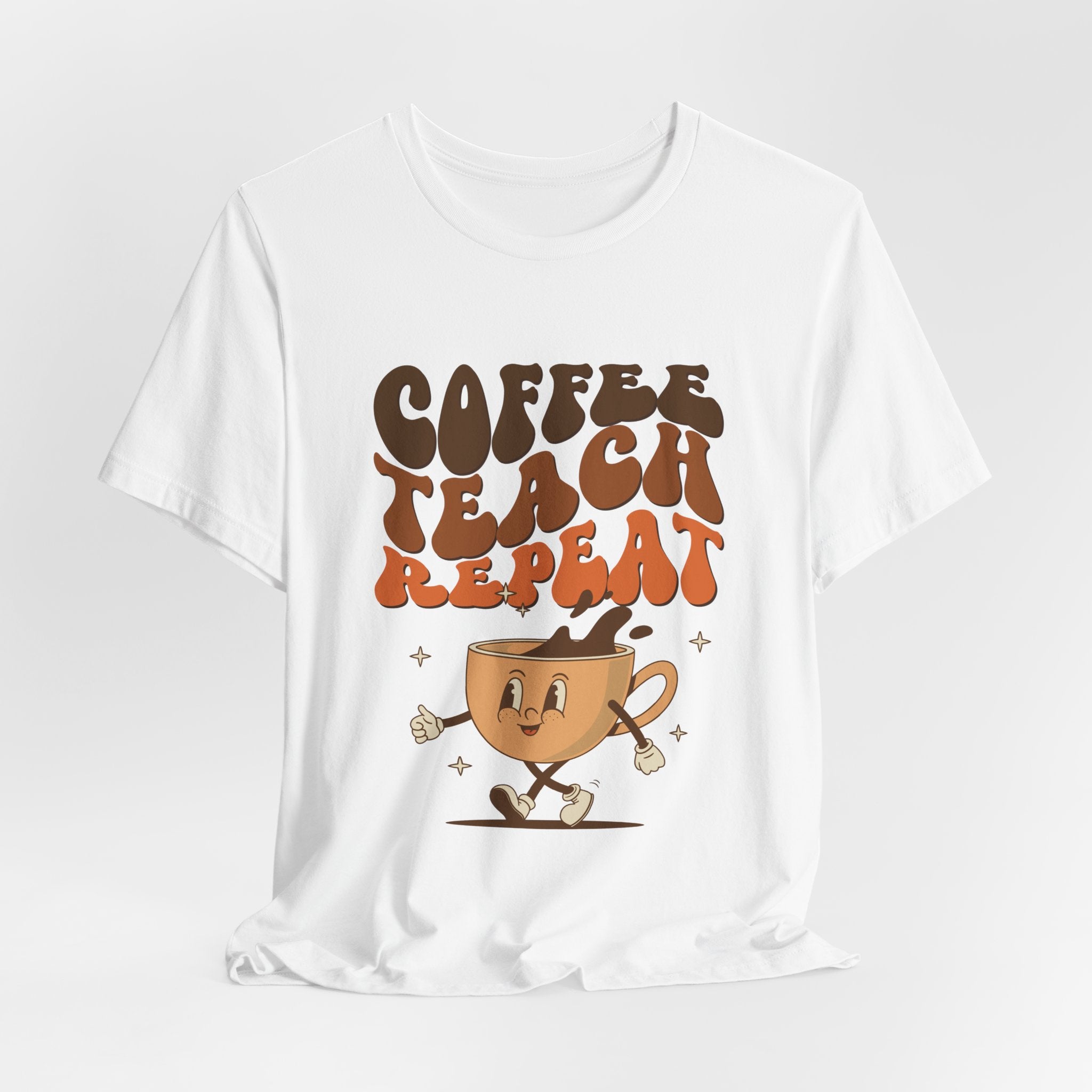 Coffee Teach Repeat T-shirt