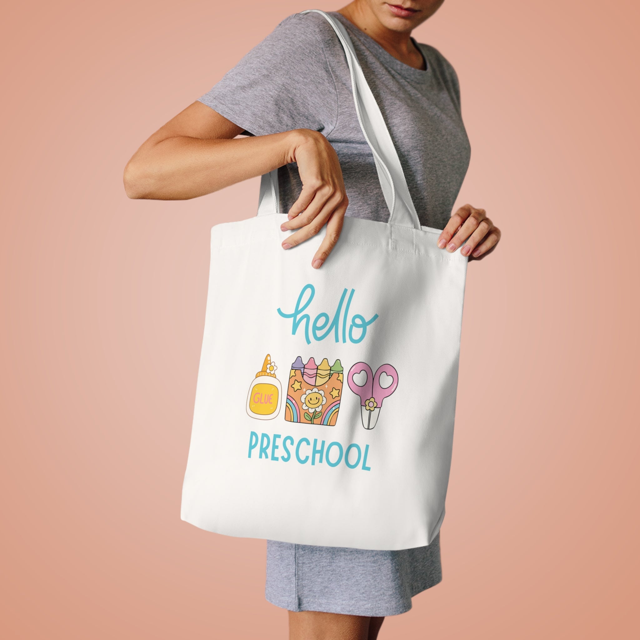 Hello Preschool Tote Bag