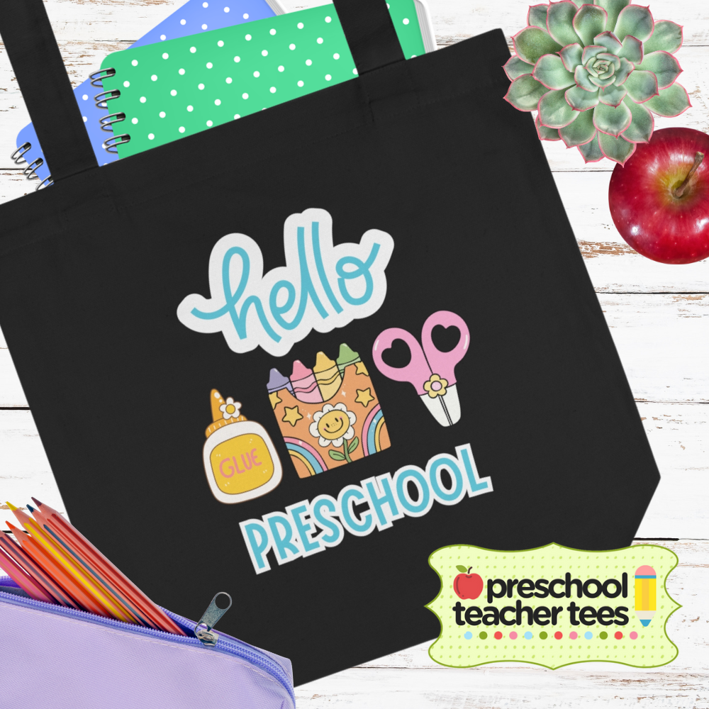 Hello Preschool Tote Bag