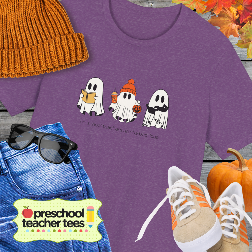 Preschool Teachers are Fa-boo-lous Halloween T-Shirt