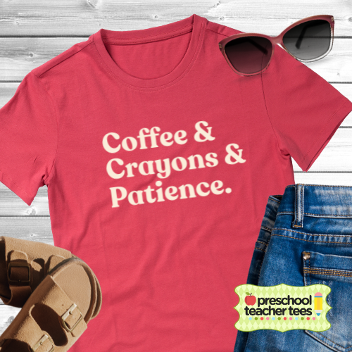 Preschool Teacher Tees Club Upgrade with Accessory