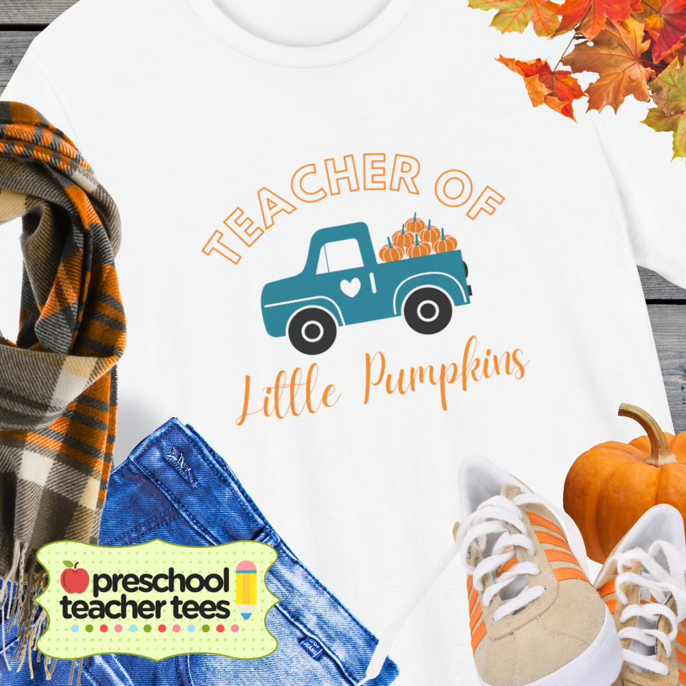 Teacher of Little Pumpkins Fall T-shirt